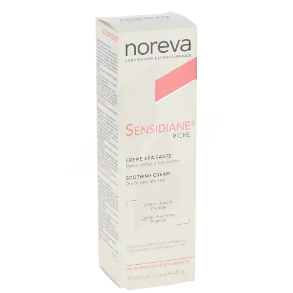 Noreva Sensidiane Crème Apaisante Riche T/40ml