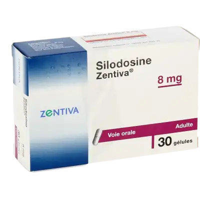 Silodosine Zentiva 8 Mg, Gélule à LA TREMBLADE