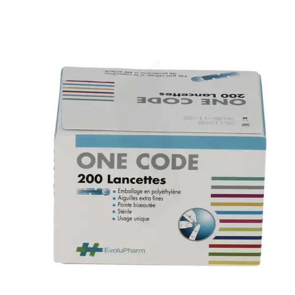 One Code Lancette Glycémie Pour Autopiqueur B/200