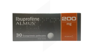 Ibuprofene Almus 200 Mg, Comprimé Pelliculé