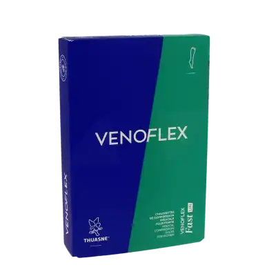 Venoflex Fast 2 Chaussette Lin Femme Ligne Noir Taille 3l à AUCAMVILLE