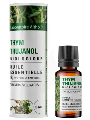 Laboratoire Altho Huile Essentielle Thym Thujanol Bio 5ml