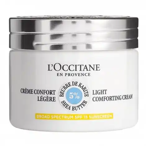 L'occitane Crème Visage Confort Légère Karité Spf15 Pot/50ml