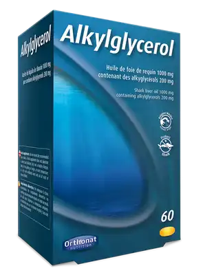 Orthonat Nutrition - Alkylglycerol - 60 Capsules à Saint-Cyprien
