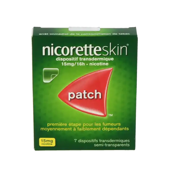 Nicoretteskin 15 Mg/16 Heures, Dispositif Transdermique