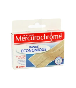 Mercurochrome Bande à Découper Economique X 10