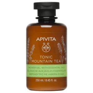 Apivita - Tonic Mountain Tea Gel Douche Aux Huiles Essentielles Avec Thé De Montagne 250ml