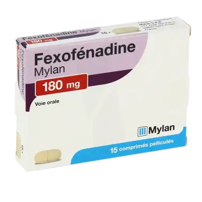 Fexofenadine Viatris 180 Mg, Comprimé Pelliculé à Dreux