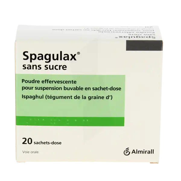 Spagulax Sans Sucre, Poudre Effervescente Pour Suspension Buvable En Sachet-dose