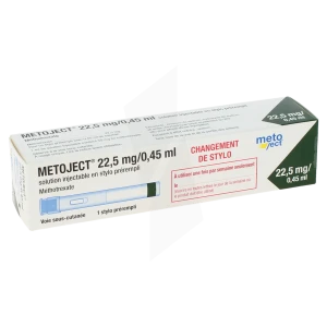 Metoject 22,5 Mg/0,45 Ml, Solution Injectable En Stylo Prérempli