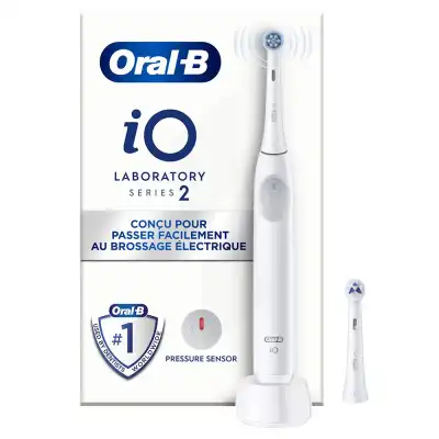 Oal B Io Laboratory 2 Brosse Dents électrique Blanche à Aucamville