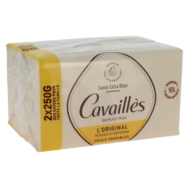 Rogé Cavaillès Savon Solide Surgras Extra Doux 2x250g