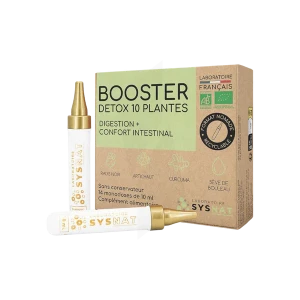 Sysnat Booster Détox Bio 14 Unidoses/10ml