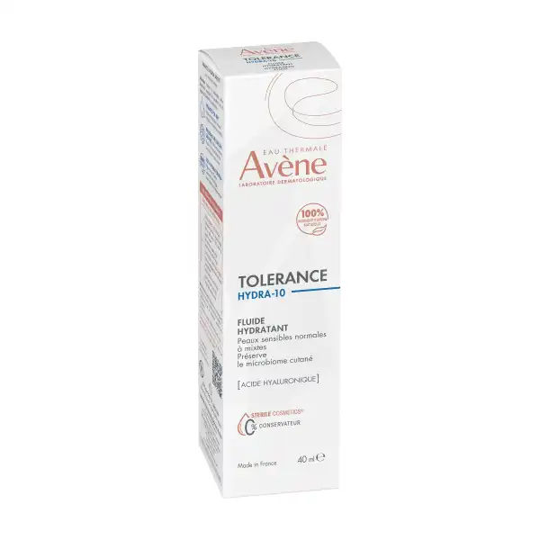 Avène Eau Thermale Tolérance Hydra-10 Fluide Hydratante T/40ml