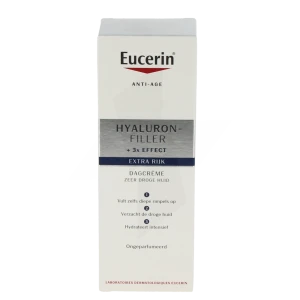 Eucerin Hyaluron-filler Extra Riche Emulsion Soin Anti-rides De Jour 50ml