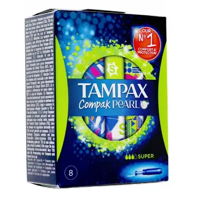 Tampax Compak Pearl Super à Bordeaux