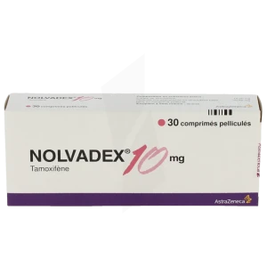 Nolvadex 10 Mg, Comprimé Pelliculé