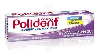 Polident Hypoallergenique Cr Adhésive Appareil Dentaire T/40g à Hagetmau