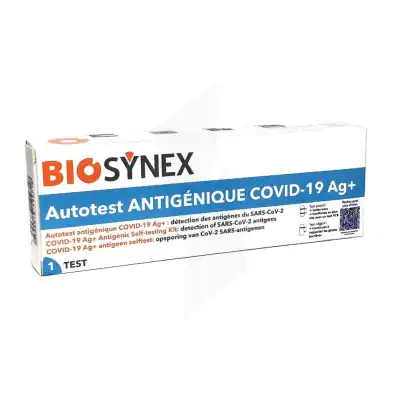Biosynex Covid-19 Ag+autotest Test Antigénique Nasal B/1 à Hourtin