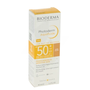 Bioderma Photoderm Spf50+ Aquafluide Teinte Dorée T/40ml