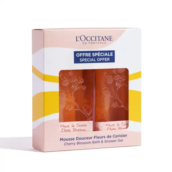 L'occitane Duo Douche Fleur De Cerisier 2fl/250ml