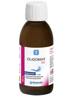 Oligomax Fer Solution Buvable Fl/150ml à SAINT-MEDARD-EN-JALLES