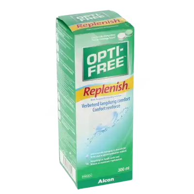 Alcon Opti-free Replenish Solution Multifonctions De Décontamination Des Lentilles Souples 300ml à Chalon-sur-Saône