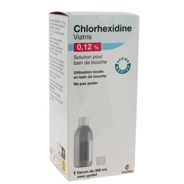 Chlorhexidine Viatris 0,12 %, Solution Pour Bain De Bouche