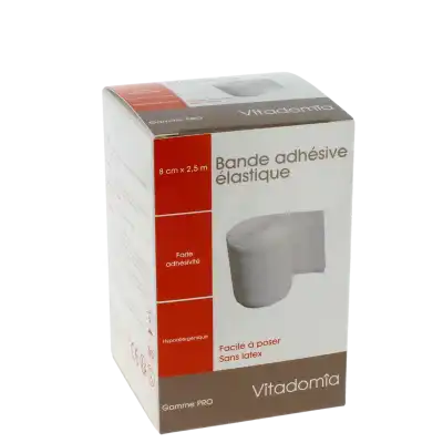 Vitadomia Bande Adhésive élastique 8cmx2,5m à LA ROCHE SUR YON