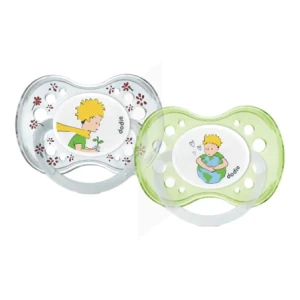 Dodie Duo Sucette Anatomique Silicone +18mois Terre B/2