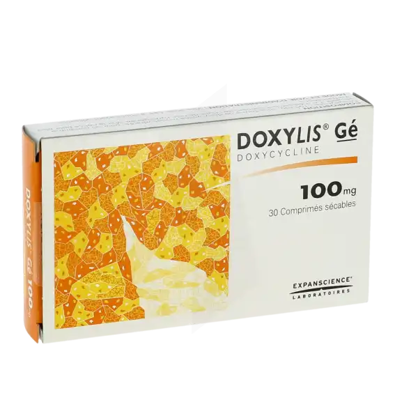 Doxylis 100 Mg, Comprimé Sécable