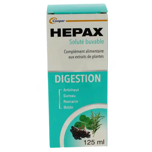 Hepax Digestion, Fl 125 Ml