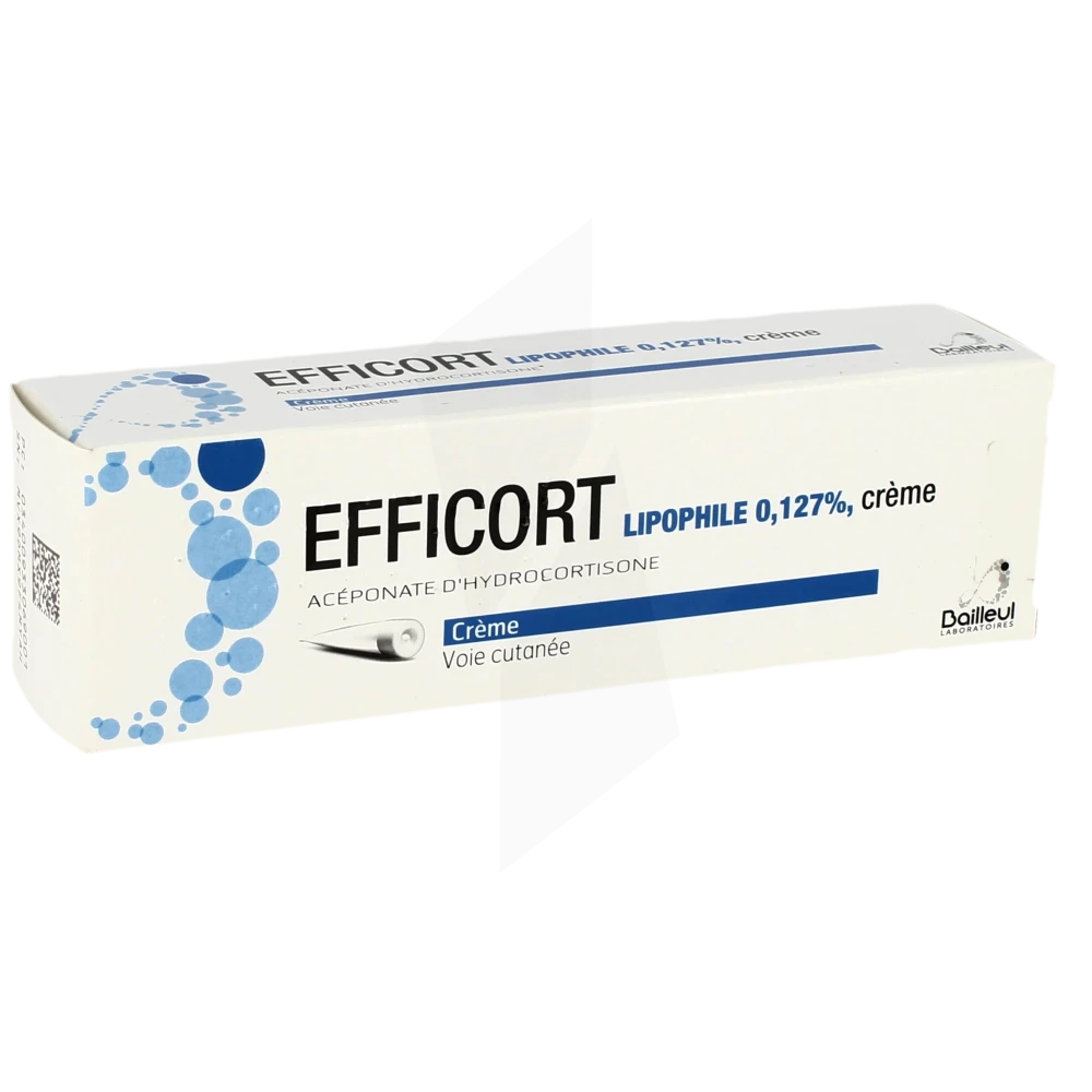 Efficort Lipophile 0,127 %, Crème