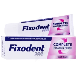 Fixodent Pro Complete Fixation Forte Cr Adhésive Neutre T/47g