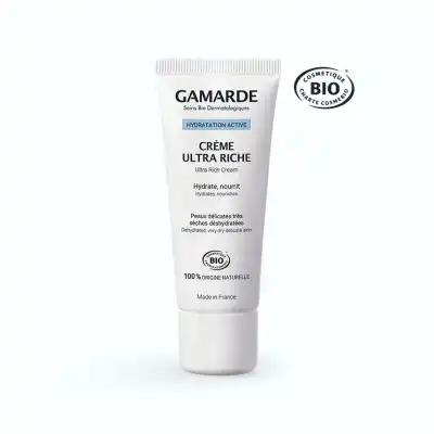 Gamarde Hydratation Active Crème Ultra Riche T/40ml à SAINT-SAENS