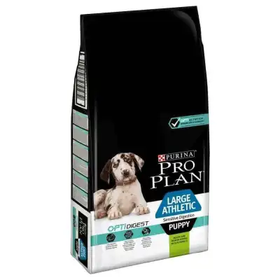 Pro Plan - Croquettes Athletic Large Puppy Sensitive Digestion à L'agneau Pour Chiot - 12kg à Poitiers