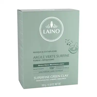 Laino Argile Verte Poudre Surfine B/300g à CUISERY