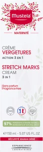 Mustela Crème Vergetures Sans Parfum 150ml