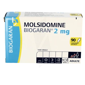 Molsidomine Biogaran 2 Mg, Comprimé Sécable