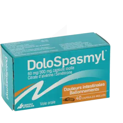 DOLOSPASMYL 60 mg/300 mg, capsule molle