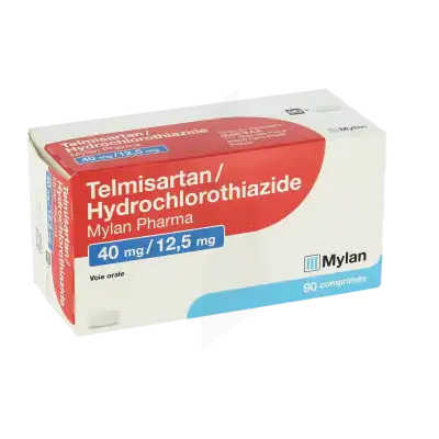 Telmisartan/hydrochlorothiazide Viatris 40 Mg/12,5 Mg, Comprimé à SAINT-SAENS