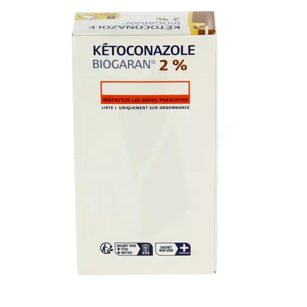 Ketoconazole Biogaran 2 %, Gel En Sachet-dose