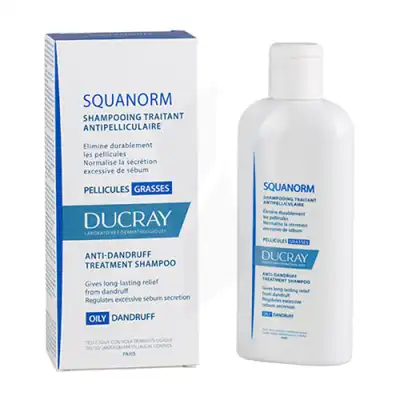 Ducray Squanorm Shampooing Pellicule Grasse 200ml à Istres
