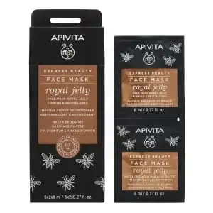 Apivita - Express Beauty Masque Visage Raffermissant & Revitalisant - Gelée Royale  2x8ml à ARRAS