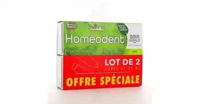 Homeodent Anis Soin Complet PÂte Dentifrice 2t/75ml à RUMILLY