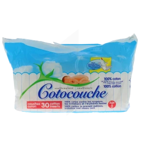 Cotocouche Couche 2ème âge Paquet De 30
