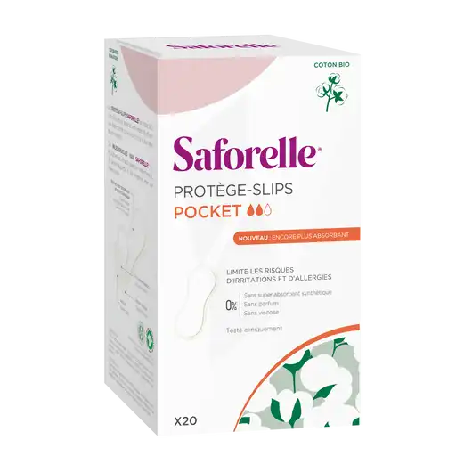 Saforelle Protège-slip Pocket B/20