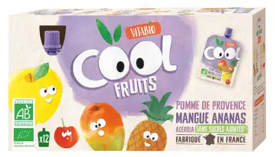 VITABIO Cool Fruits Pomme Mangue Ananas