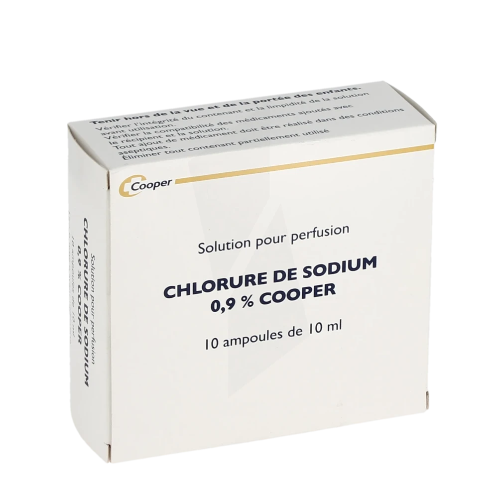 Chlorure De Sodium 0,9 % Cooper, Solution Pour Perfusion
