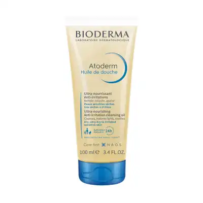 Bioderma Atoderm Huile De Douche Peau Sèche Sujette Eczéma Atopique 100ml à Angers